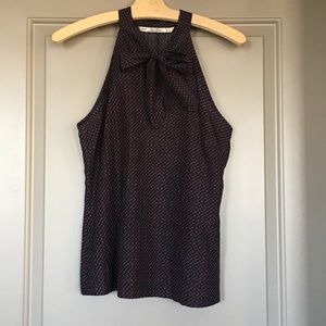 Cute Zara tie collar tank